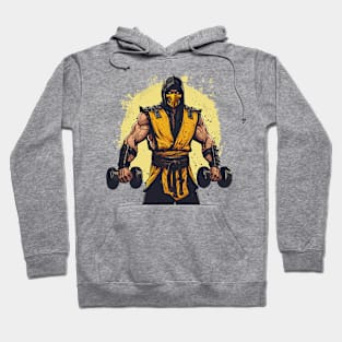 scorpion at gym Hoodie